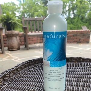 Avon Naturals AQUA RUSH Hand & Body Lotion Women Men 8.4 fl oz Discontinued‎